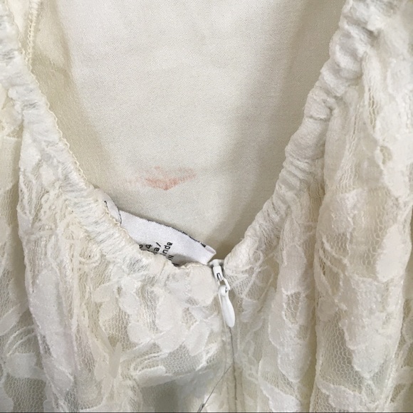 White Lace Dress - Picture 2 of 5